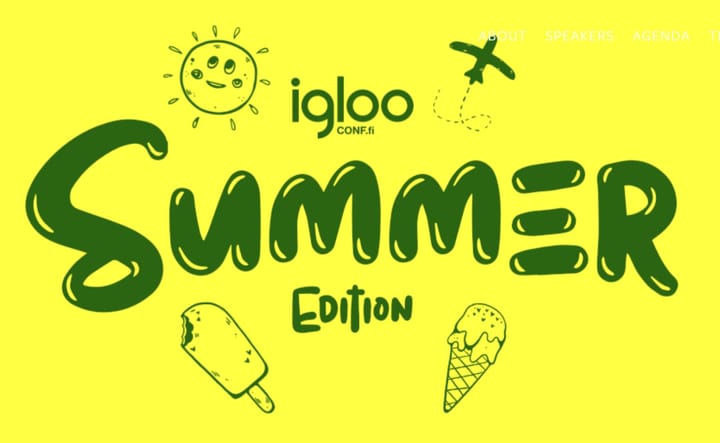 IglooConf 2024: Summer Edition